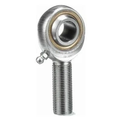 TM 10N Sealmaster 1421001000 Male Rod End Bearing, Three-Piece Greaseable Bronze Race, 0.625" Bore, by Regal Rexnord.