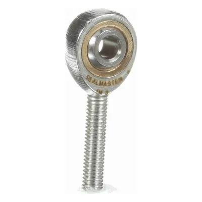 TM 3 Sealmaster 1420300000 Male Rod End Bearing, Three-Piece Rod End Bronze Race, 0.1875" Bore, by Regal Rexnord.