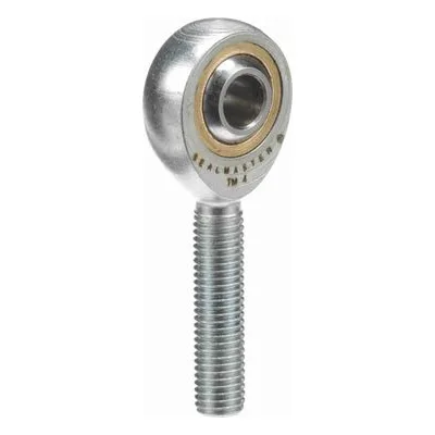 TM 4 Sealmaster 1420400000 Male Rod End Bearing, Three-Piece Rod End Bronze Race, 0.25" Bore, by Regal Rexnord.