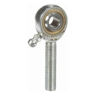 TM 5N Sealmaster 1420501000 Male Rod End Bearing, Three-Piece Greaseable Bronze Race, 0.3125" Bore, by Regal Rexnord.