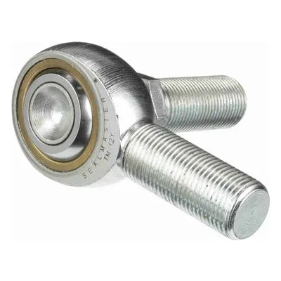 TM 5Y Sealmaster 1420508000 Male Rod End Bearing, Three-Piece with Y Stud Bronze Race, 0.3125" Bore, by Regal Rexnord.