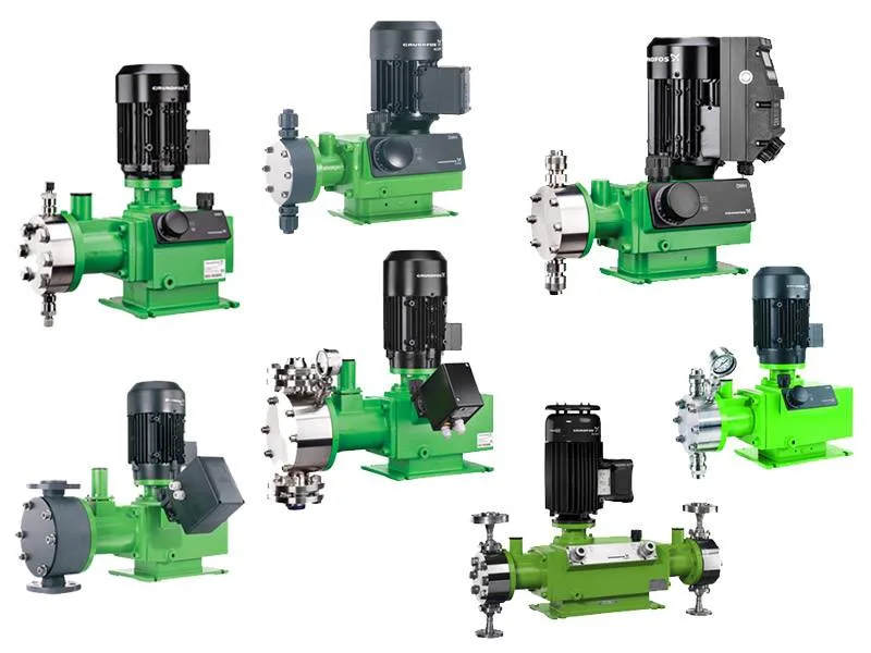 Grundfos DMH Hydraulic Diaphragm Metering Pumps | PumpCatalog.com