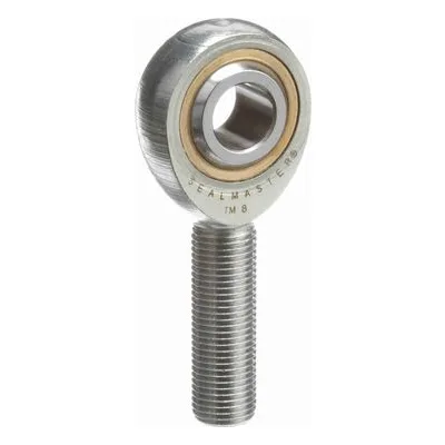 TM 8 Sealmaster 1420800000 Male Rod End Bearing, Three-Piece Rod End Bronze Race, 0.5" Bore, by Regal Rexnord.