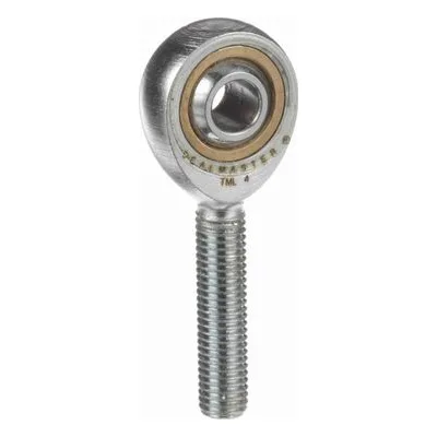 TML 4 Sealmaster 1520400000 Male Rod End Bearing, Three-Piece Rod End Bronze Race, 0.25" Bore, by Regal Rexnord.
