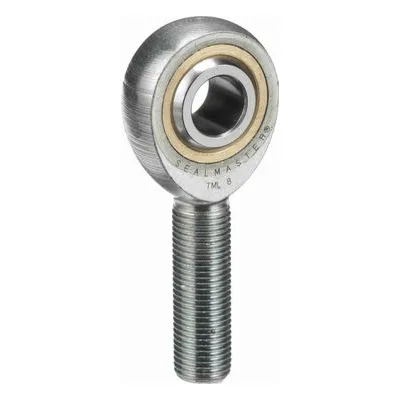TML 8 Sealmaster 1520800000 Male Rod End Bearing, Three-Piece Rod End Bronze Race, 0.5" Bore, by Regal Rexnord.