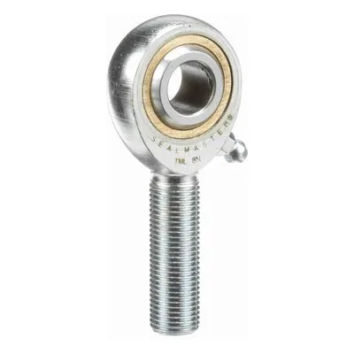 TML 8N Sealmaster 1520801000 Male Rod End Bearing, Three-Piece Greaseable Bronze Race, 0.5" Bore, by Regal Rexnord.