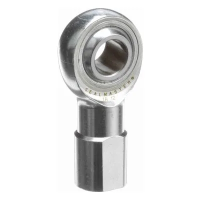 TR 12 Sealmaster 1411200000 Female Rod End Bearing, 3-Piece Greaseable Carbon Steel Race, 0.75" Bore, by Regal Rexnord