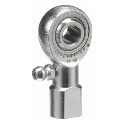 TR 5N Sealmaster 1410501000 Female Rod End Bearing, 3-Piece Greaseable Carbon Steel Race, 0.3125" Bore, by Regal Rexnord