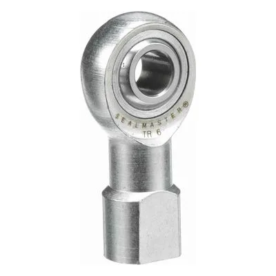 TR 6 Sealmaster 1410600000 Female Rod End Bearing, 3-Piece Greaseable Carbon Steel Race, 0.375" Bore, by Regal Rexnord
