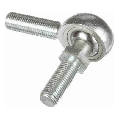 TRE 7Y Sealmaster 1400708000 Male Rod End Bearing, 3-Piece Greaseable with Y Stud Carbon Steel Race, 0.4375" Bore by Regal Rexnord