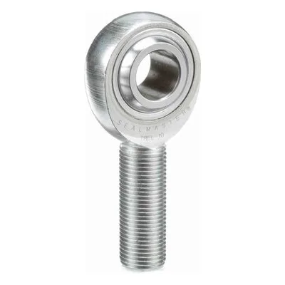 TREL 10 Sealmaster 1501000000 Male Rod End Bearing, Three-Piece Rod End Carbon Steel Race, 0.625" Bore, by Regal Rexnord