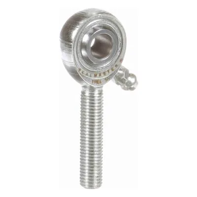 TREL 5N Sealmaster 1500501000 Male Rod End Bearing, 3-Piece Greaseable Carbon Steel Race, 0.3125" Bore, by Regal Rexnord