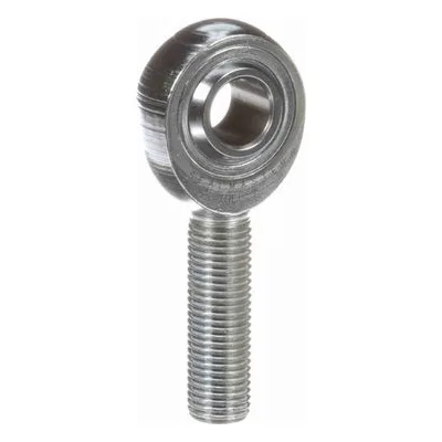 TREL 7 Sealmaster 1500700000 Male Rod End Bearing, 3-Piece Greaseable Carbon Steel Race, 0.4375" Bore, by Regal Rexnord