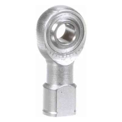 TRL 6 Sealmaster 1510600000 Female Rod End Bearing, 3-Piece Greaseable Carbon Steel Race, 0.375" Bore, by Regal Rexnord