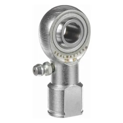 TRL 6N Sealmaster 1510601000 Female Rod End Bearing, 3-Piece Greaseable Carbon Steel Race, 0.375" Bore, by Regal Rexnord