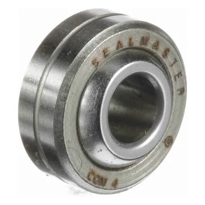 COM 4 Sealmaster 1820400000 Plain Spherical Bearing, Commercial 2 Piece Carbon Steel Race, 0.25" Bore, by Regal Rexnord