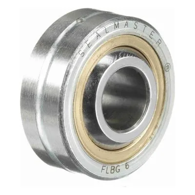 FLBG 6 Sealmaster 1810600000 Plain Spherical Bearing - Three Piece Bronze Race, 0.375" Bore, by Regal Rexnord.