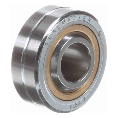 FLBG 7 Sealmaster 1810700000 Plain Spherical Bearing - Three Piece Bronze Race, 0.4375" Bore, by Regal Rexnord.