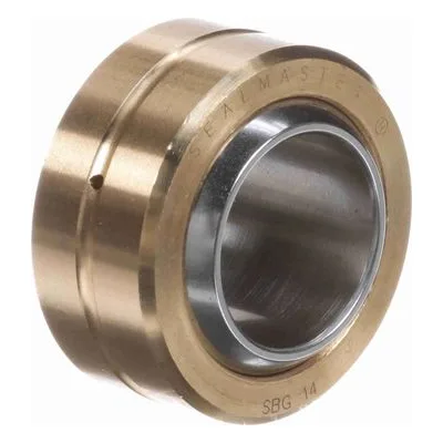 SBG 14 Sealmaster 1801400000 Plain Spherical Bearing - Two Piece Bronze Race, 0.875" Bore, by Regal Rexnord.