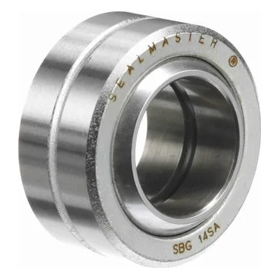 SBG 14SA Sealmaster 1801404000 Plain Spherical Bearing, Two Piece Heat-Treated Steel Race, 0.875" Bore, by Regal Rexnord