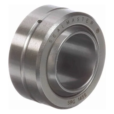 SBG 14SS Sealmaster 1801402000 Plain Spherical Bearing - Two Piece Stainless Steel Race, 0.875" Bore, by Regal Rexnord.