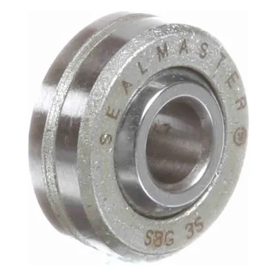 SBG 3S Sealmaster 1800301000 Plain Spherical Bearing - Two Piece Heat-Treated Steel Race, 0.1875" Bore, by Regal Rexnord