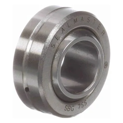 SBG 7SS Sealmaster 1800702000 Plain Spherical Bearing - Two Piece Stainless Steel Race, 0.4375" Bore, by Regal Rexnord.