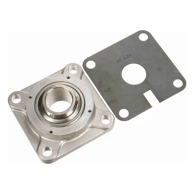 705296 Sealmaster CRBFS-PN23 RMW Mounted Stainless Steel Four Bolt Flange Ball Bearing, by Regal Rexnord.