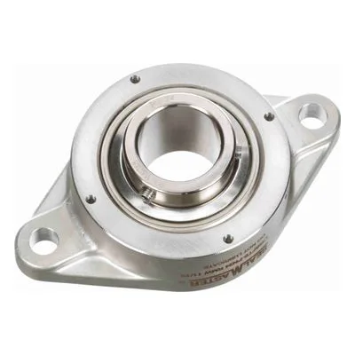 705300 Sealmaster CRBFTS-PN24 RMW Mounted Stainless Steel Two Bolt Flange Ball Bearing, by Regal Rexnord.