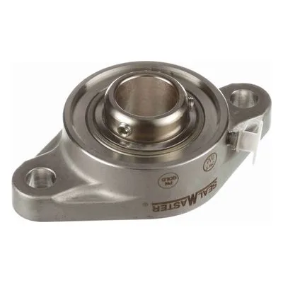700899 Sealmaster CRFTS-PN14 Mounted Stainless Steel Two Bolt Flange Ball Bearing, by Regal Rexnord.
