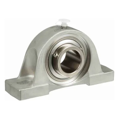 702750 Sealmaster CRMNPS-PN27 Mounted Stainless Steel Two Bolt Pillow Block Ball Bearing, by Regal Rexnord.