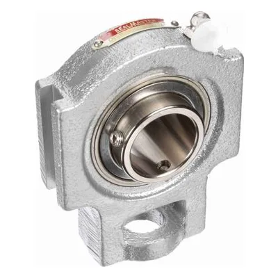 702762 Sealmaster CRMSTF-PN27 Mounted Fluoropolymer Coated Cast Iron Wide Slot Take Up Ball Bearing, by Regal Rexnord.