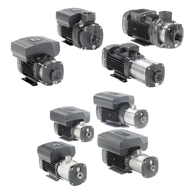 Grundfos Pumps CM10-4 A-S-I-E-AQQE E-A-A-N CM Series Horizontal End-Suction Multistage Pump, Item# 91150281