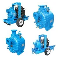 Self Priming Solids Handling Engine Driven & Frame Mounted Pumps