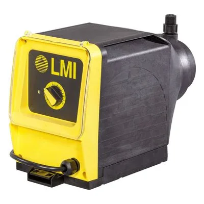 LMI TD0921-592AI TD Series Chemical Metering Pump with PVDF FastPrime Molded Head & PE 1/4" O.D. Connections