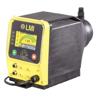 LMI TD1157-565AI TD Series Chemical Metering Pump with PP FastPrime Machined Head & PE 3/8" OD Connections