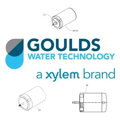 Goulds Water Technology Z18W32GMBM2S Pump Motors 50 3/60/460 2P IEEE 320 Manufactured by Xylem.