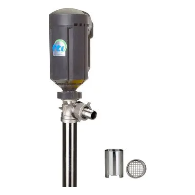 Finish Thompson SFS72-MT-M3XV SFS Series Stainless Steel Drum Pump High Flow Impeller, FTI DSFS059 & 110024.