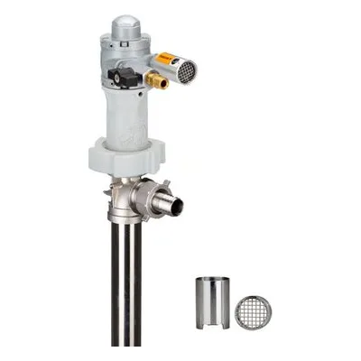 Finish Thompson SFS72-M6 SFS Series Stainless Steel Drum Pump & Motor High Flow Impeller, FTI DSFS011 & A100007.