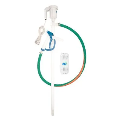 Finish Thompson DEFV043 Medium Volume Drum Pump Kit for Corrosive Liquids, FTI EFV-40 Pump & S1 Motor.