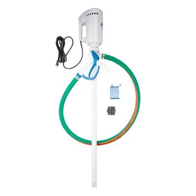 Finish Thompson DSFV022 High Volume Drum Pump Kit for Water Treatment, FTI SFV-48 Pump & M6 Motor.