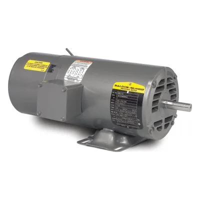 BM3116 Baldor 1 HP, 1725 RPM, 3 PH, 60 HZ, 56, BRAKE, 3424M, OPEN UPC 781568115190