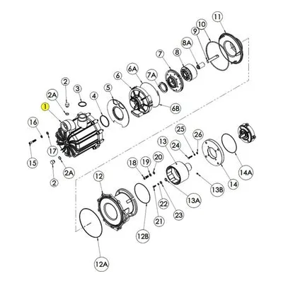 Finish Thompson 106749 Pump Repair Spare Part Housing