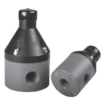 Hayward Flow Controls RPV5037TPV1, 3/8" PVDF Pressure Relief Valve 10-150psi w/PTFE/FPM Diaphragm, NPT Ends.