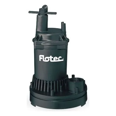 Pentair Flotec FP0S1250X-08 Water Removal Utility Pump, UTILITY 1/6HP TEMPEST II.