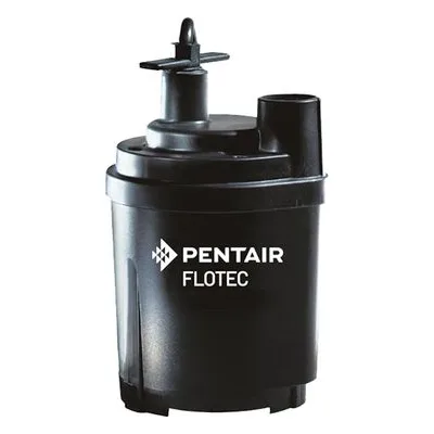 Pentair Flotec FP0S1300X-08 Tempest Submersible Water Removal Utility Pump, UTILITY PUMP 1/6HP 115V FLOTEC.