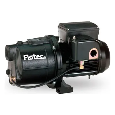 Pentair Flotec FP4105 Shallow Well Jet Pump, 1/2HP S.W. JET PUMP CI 115V.