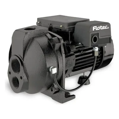 Pentair Flotec FP4205 Convertible Deep Well Jet Pump, 1/2HP CONVERTIBLE JET PUMP CI 115V W/ EJ.