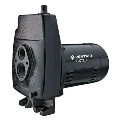 Pentair Flotec FP4212-08 Convertible Jet Pump, JET PUMP 1/2HP CONV CI 115V.