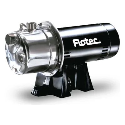Pentair Flotec FP4822-08 Shallow Well Jet Pump, JET PUMP 3/4HP 115/230V SW SS UL.